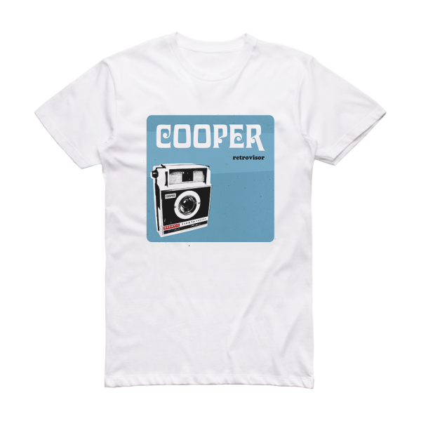 Cooper Retrovisor Album Cover T-Shirt White