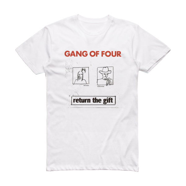 Gang of Four Return The Gift Album Cover T-Shirt White