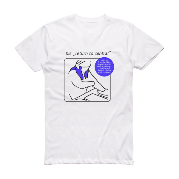 bis Return To Central Album Cover T-Shirt White
