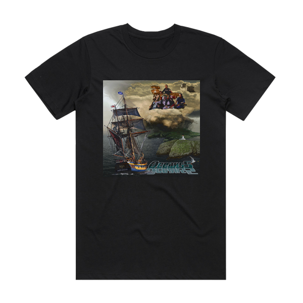Andy John Bradfords Oceans 5 Return To Mingulay 2 Album Cover T-Shirt Black