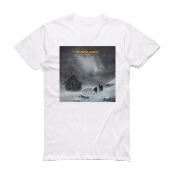 Mike Oldfield Return To Ommadawn Album Cover T-Shirt White