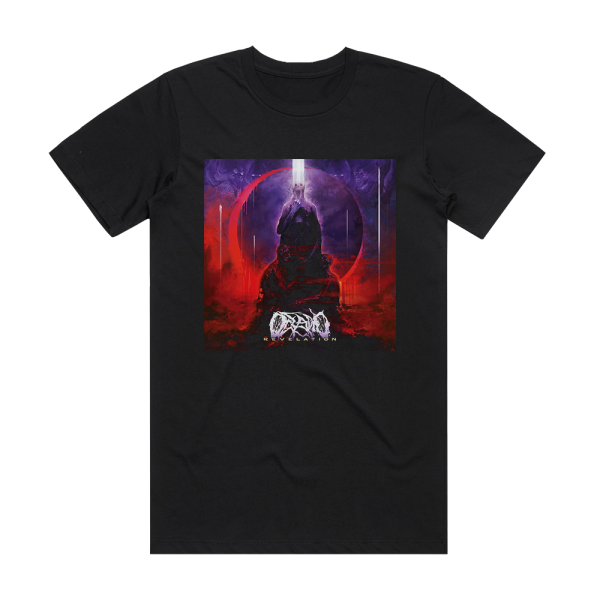 Oceano Revelation Album Cover T-Shirt Black