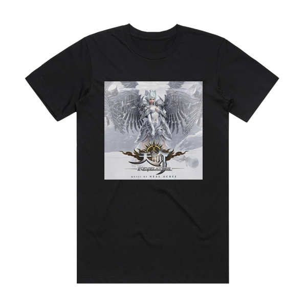 Neal Acree Revelation Original Motion Picture Soundtrack Album Cover T-Shirt Black