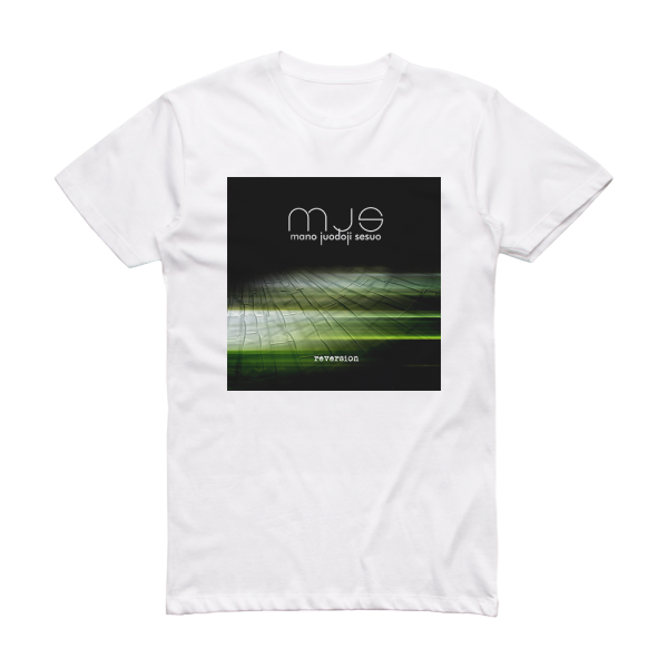 Mano Juodoji Sesuo Reversion Album Cover T-Shirt White