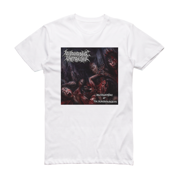 Myocardial Infarction Revitalization Of The Perniciousness Album Cover T-Shirt White