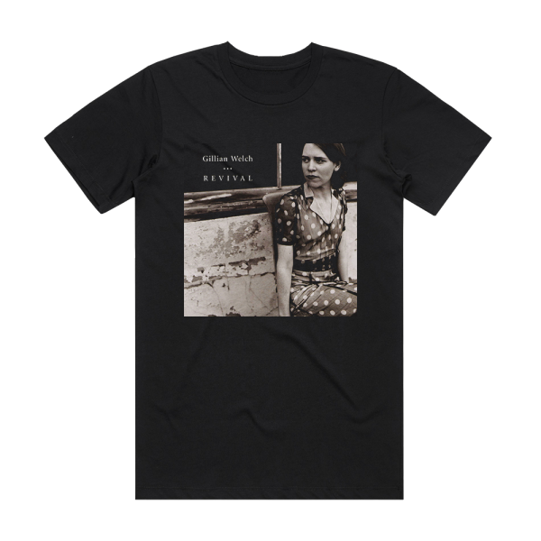 Gillian Welch Revival Album Cover T-Shirt Black