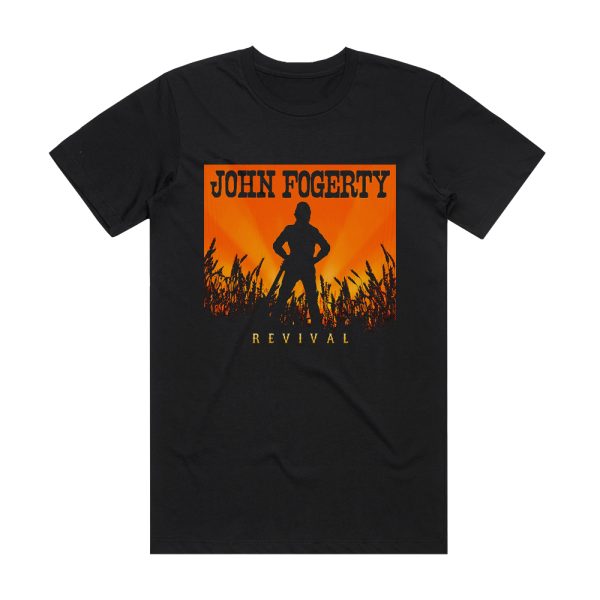 John Fogerty Revival Album Cover T-Shirt Black