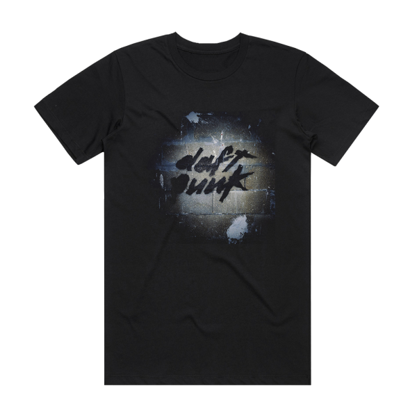 Daft Punk Revolution 909 Album Cover T-Shirt Black