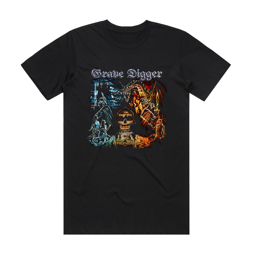 Grave Digger Rheingold Album Cover T-Shirt Black – ALBUM COVER T-SHIRTS