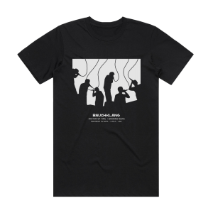 Bauchklang Rhythm Of Time Barking News Album Cover T-Shirt Black