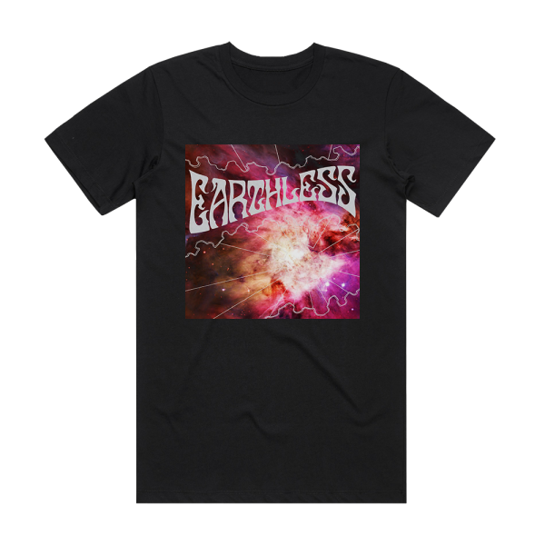 Earthless Rhythms From A Cosmic Sky Album Cover T-Shirt Black