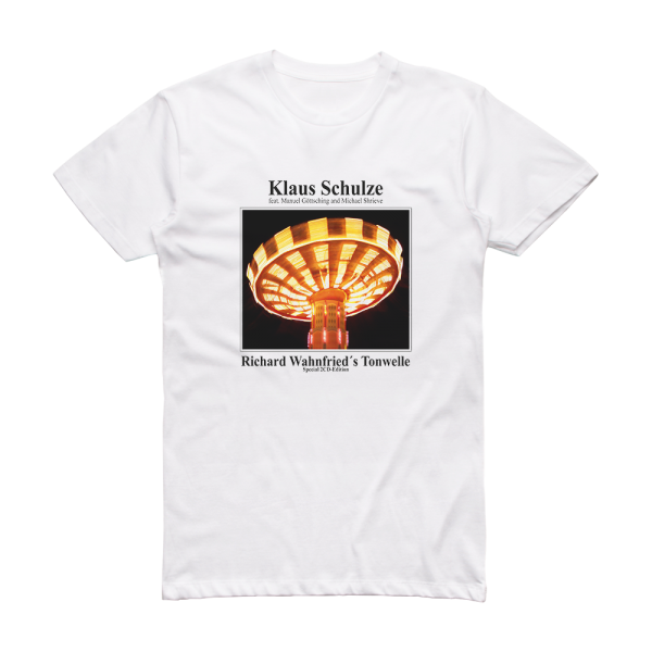 Klaus Schulze Richard Wahnfrieds Tonwelle Album Cover T-Shirt White