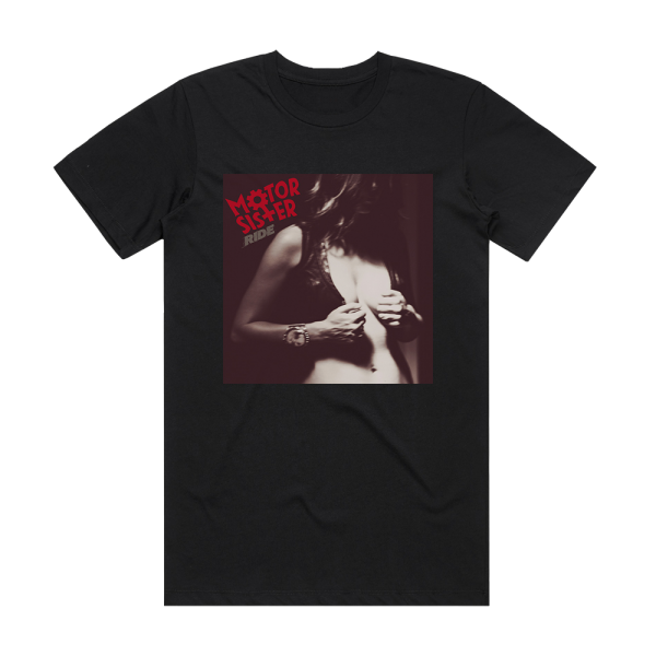 Motor Sister Ride Album Cover T-Shirt Black