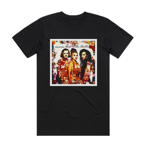 Army of Lovers Ride The Bullet Album Cover T-Shirt Black