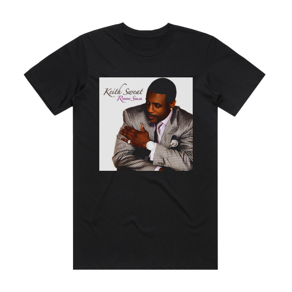 Keith Sweat Ridin Solo Album Cover T-Shirt Black