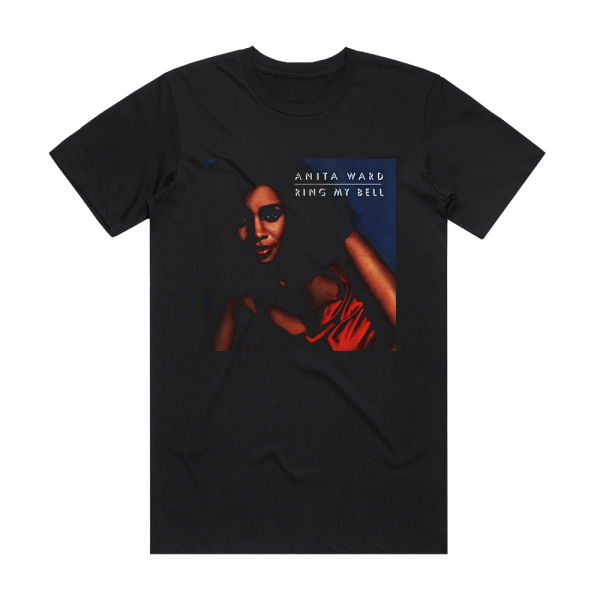 Anita Ward Ring My Bell 1 Album Cover T-Shirt Black