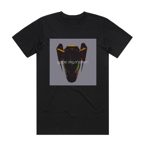 Goldie Ring Of Saturn Album Cover T-Shirt Black