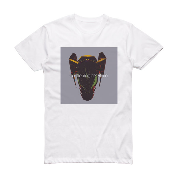 Goldie Ring Of Saturn Album Cover T-Shirt White