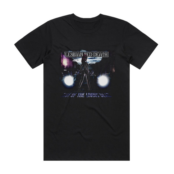 Lesbian Bed Death Riot Of The Living Dead Album Cover T-Shirt Black