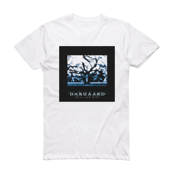 Dargaard Rise And Fall Album Cover T-Shirt White