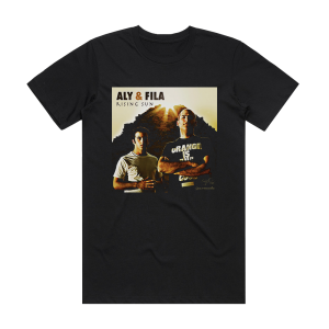 Aly and Fila Rising Sun Album Cover T-Shirt Black