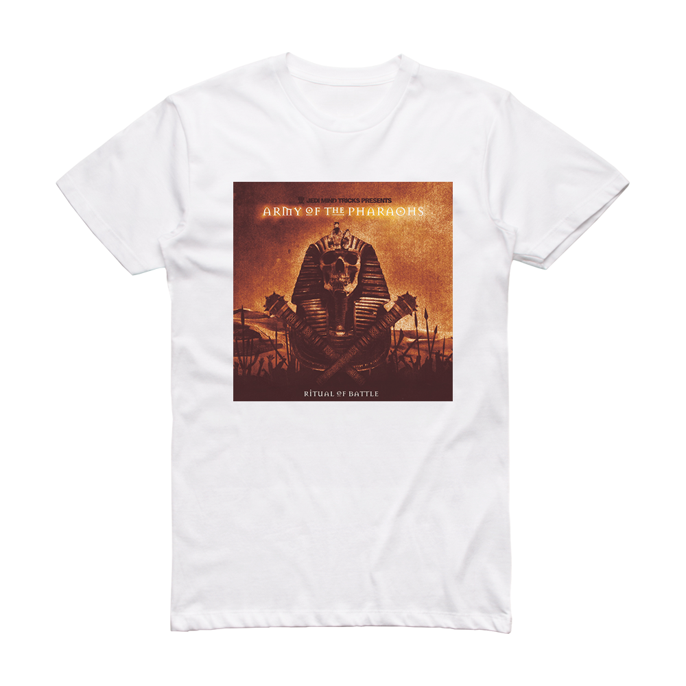 Army of the Pharaohs Ritual Of Battle Album Cover T-Shirt White – ALBUM ...