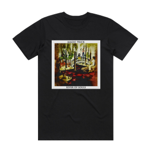 Magic Trick River Of Souls Album Cover T-Shirt Black