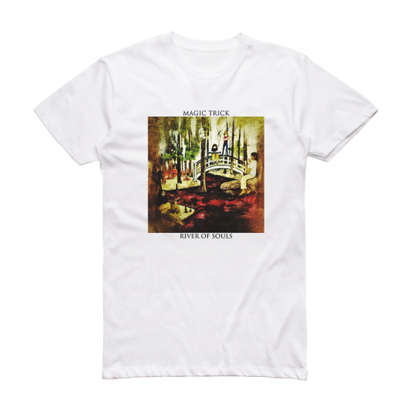 Magic Trick River Of Souls Album Cover T-Shirt White