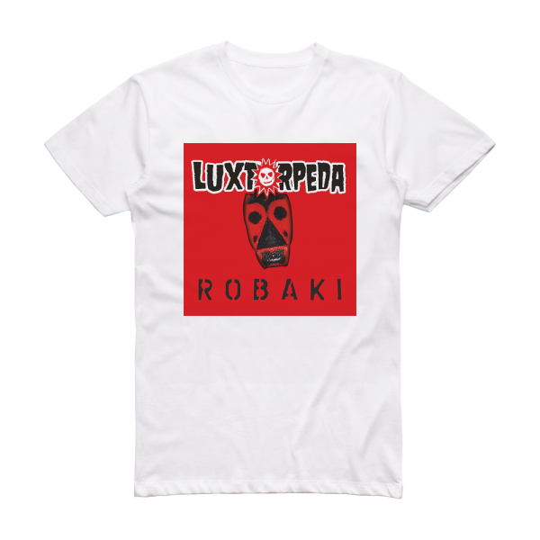 Luxtorpeda Robaki 2 Album Cover T-Shirt White