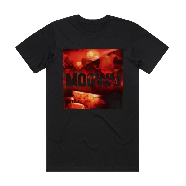 Mogwai Rock Action Album Cover T-Shirt Black