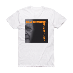 Billy Bremner Rock Files Album Cover T-Shirt White
