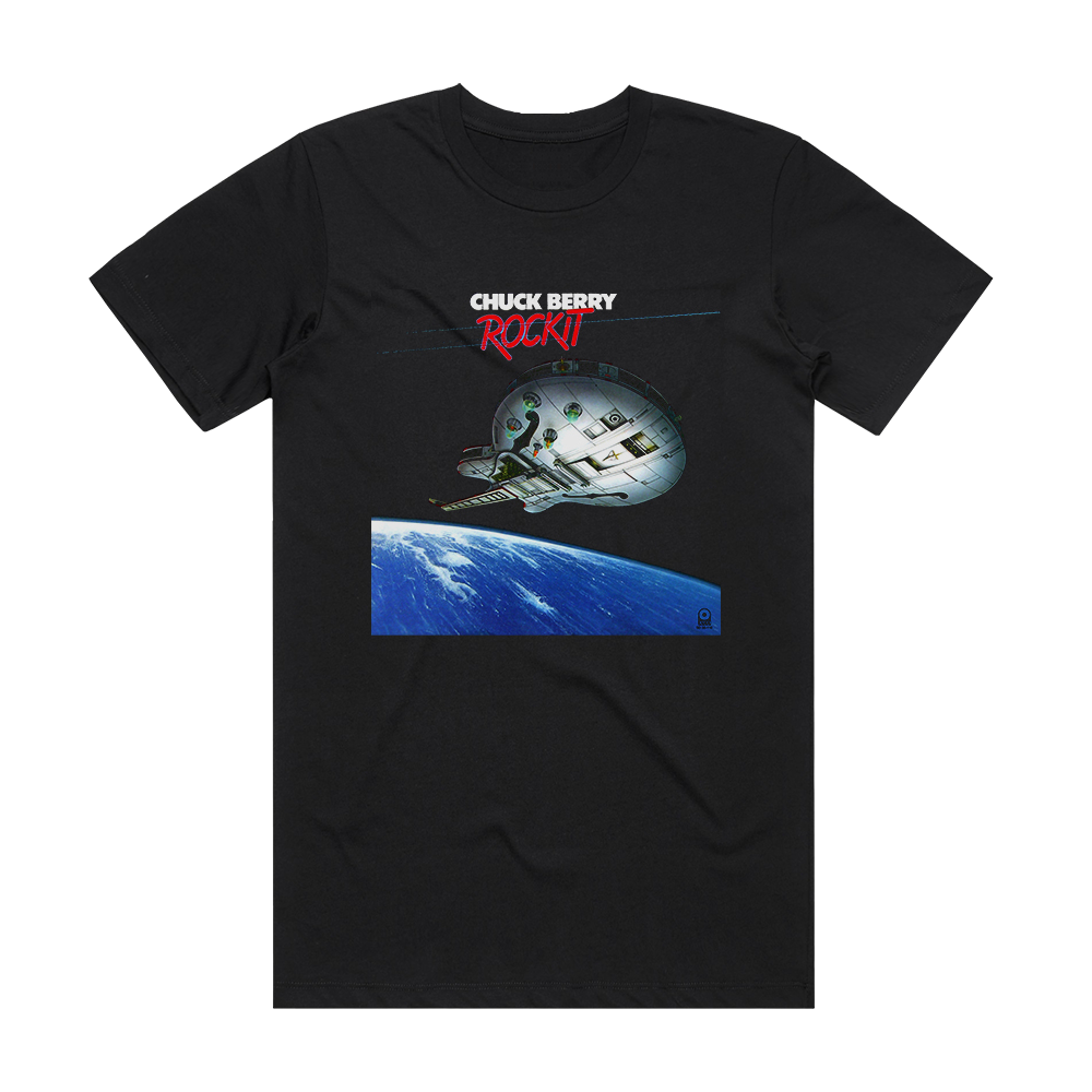 Chuck Berry Rock It Album Cover T-Shirt Black – ALBUM COVER T-SHIRTS