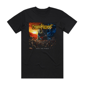 Death Keepers Rock This World 1 Album Cover T-Shirt Black