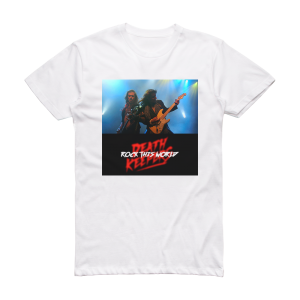 Death Keepers Rock This World 2 Album Cover T-Shirt White