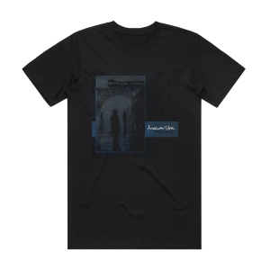 American Steel Rogues March Album Cover T-Shirt Black