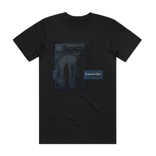 American Steel Rogues March Album Cover T-Shirt Black