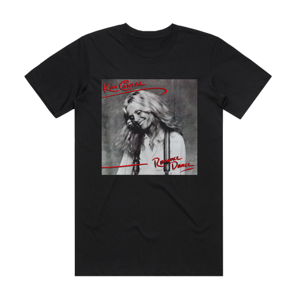 Kim Carnes Romance Dance 1 Album Cover T-Shirt Black