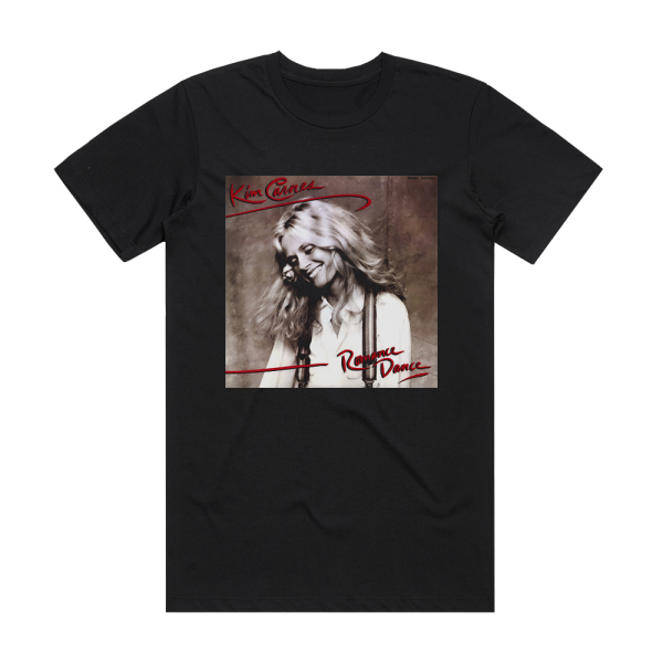 Kim Carnes Romance Dance 2 Album Cover T-Shirt Black