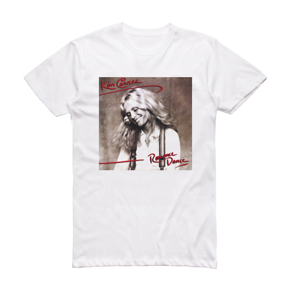 Kim Carnes Romance Dance 2 Album Cover T-Shirt White
