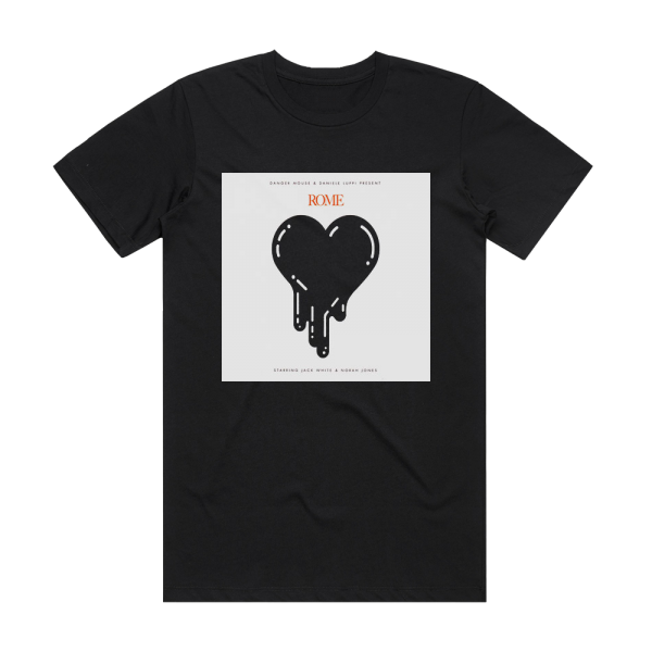 Danger Mouse Rome Album Cover T-Shirt Black