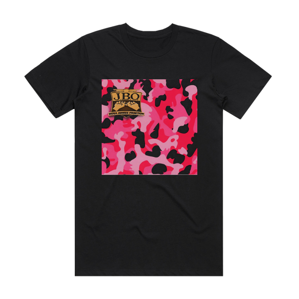 J B O Rosa Armee Fraktion Album Cover T-Shirt Black