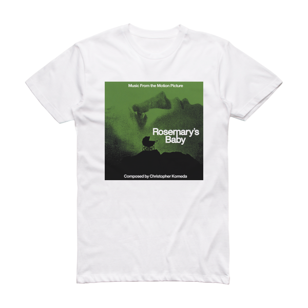 Krzysztof Komeda Rosemarys Baby Album Cover T-Shirt White