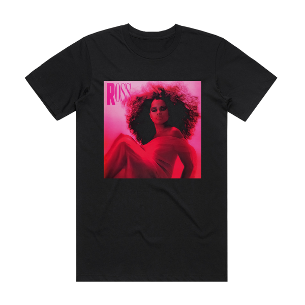 Diana Ross Ross Album Cover T-Shirt Black