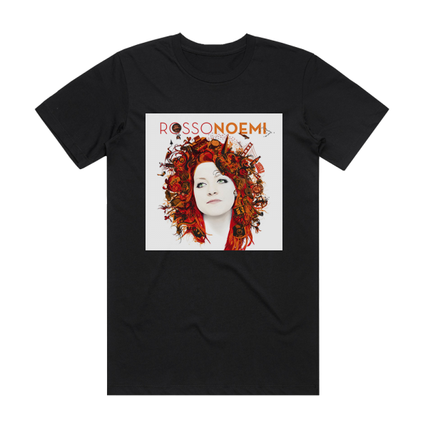 Noemi Rossonoemi Album Cover T-Shirt Black