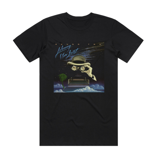 Johnny Van Zant Band Round Two Album Cover T-Shirt Black