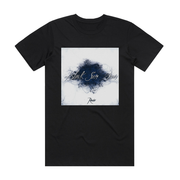 Black Sun Aeon Routa Album Cover T-Shirt Black