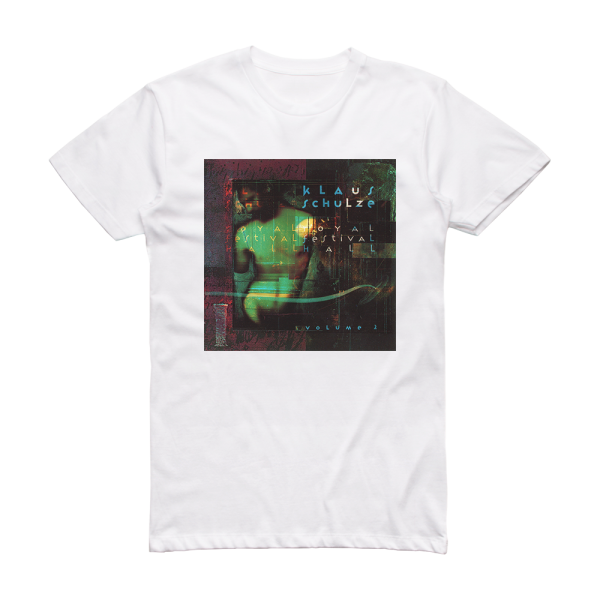 Klaus Schulze Royal Festival Hall Volume 2 Album Cover T-Shirt White