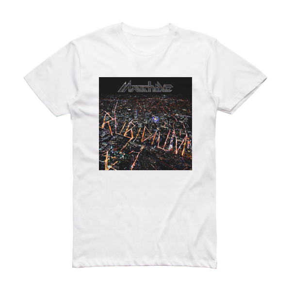 Maschine Rubidium Album Cover T-Shirt White