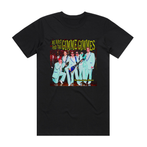 Me First and the Gimme Gimmes Ruin Jonnys Bar Mitzvah Album Cover T-Shirt Black