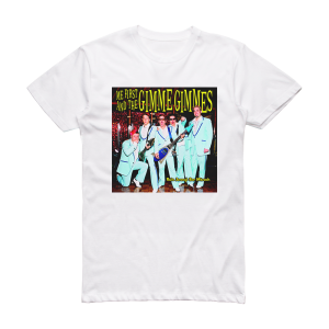 Me First and the Gimme Gimmes Ruin Jonnys Bar Mitzvah Album Cover T-Shirt White